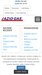 Mobile Screenshot of laziogas.it